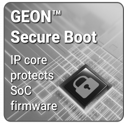 Protect SoC firmware with the GEON Secure Boot IP core.