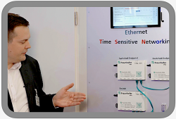 CAST &amp; Fraunhofer IPMS demo TSN Ethnernet IP cores at EW 2025
