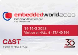 CAST invites you to the Embedded World Conference