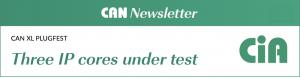 CiA CAN XL IP Core Plugfest Banner July 2021