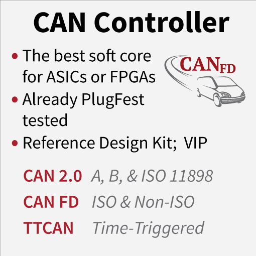CAN Controller core features