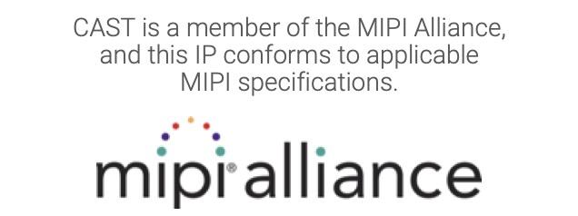 CAST is a MIPI Alliance member